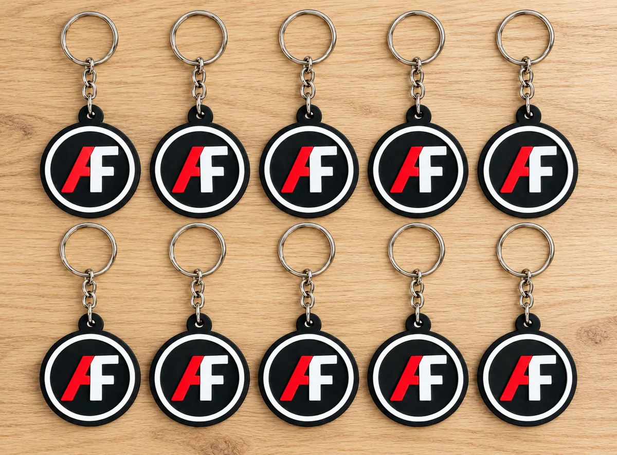 Custom Logo Keychains (10-pack)